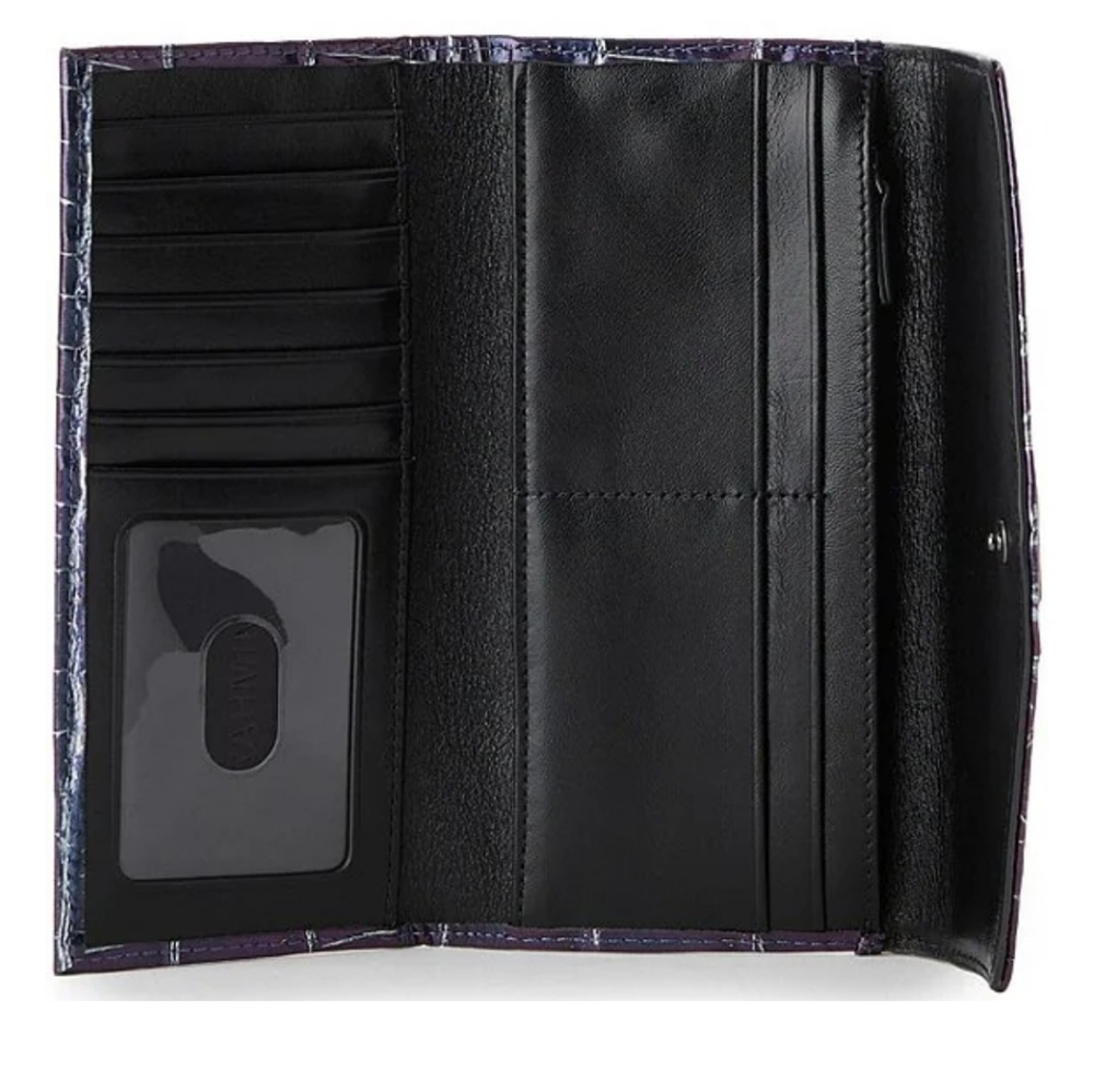 Brahmim Veronica Heroic Purple Kingstone Wallet - Picture 4 of 5